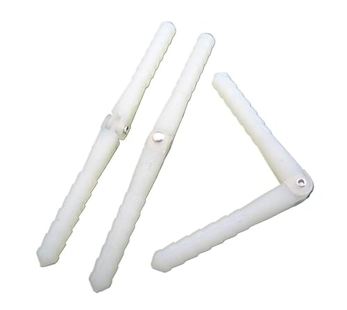 AFCAHEH 20 Stück for superleichte Drehgelenk- und Rundscharniere D2,5 x L43 x B10 mm/D4,5 x L67 x B12 mm(D4.5xL67xW12mm) von AFCAHEH