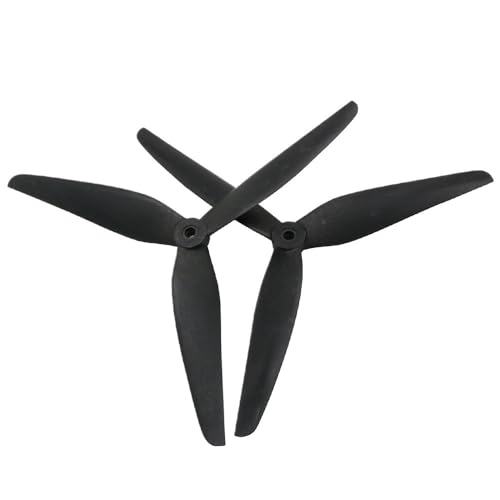 AFCAHEH 2Pairs 7045 8045 9050 1050 3-Blatt Carbon Nylon Propeller Requisiten CW CCW 7 Zoll/8 Zoll/9 zoll/10 Zoll for RC Multirotor FPV Drone(1050) von AFCAHEH