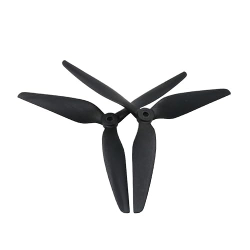 AFCAHEH 2Pairs 7045 8045 9050 1050 3-Blatt Carbon Nylon Propeller Requisiten CW CCW 7 Zoll/8 Zoll/9 zoll/10 Zoll for RC Multirotor FPV Drone(9050) von AFCAHEH