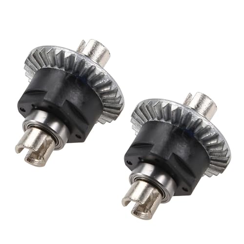 AFCAHEH 2Pcs Metall Getriebe Differential QZJ05 for Xinlehong Hosim 9130 9135 9136 9137 9138 Q901 Q902 Q903 1/16 RC Auto Upgrade Teile von AFCAHEH
