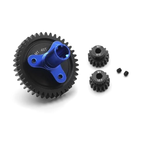 39/40/40/42/43T Rutschkupplung M1-Getriebe for Arrma 1/10 Granite Senton Big Rock 3S Kraton Outcast 4S for 1/8 Typhon 3S Upgrade-Teile(40T 16 17T) von AFCAHEH