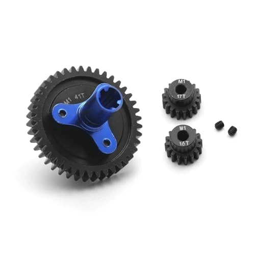 39/40/40/42/43T Rutschkupplung M1-Getriebe for Arrma 1/10 Granite Senton Big Rock 3S Kraton Outcast 4S for 1/8 Typhon 3S Upgrade-Teile(41T 16 17T) von AFCAHEH