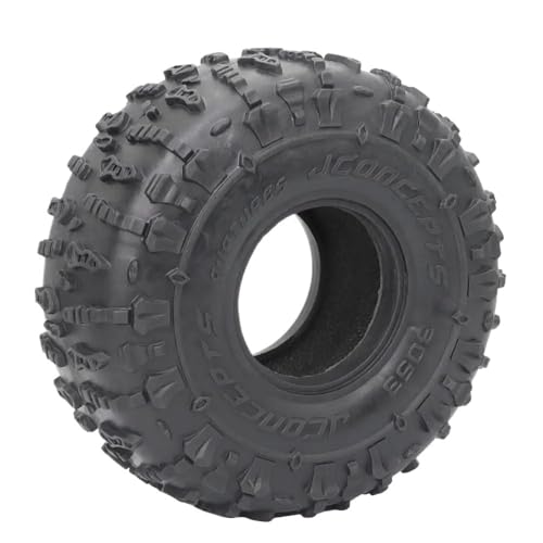 AFCAHEH 4 stücke 1,9 Zoll JCONCEPTS Gummi Reifen 1,9 Rad Reifen 123X49,5 MM for 1/10 RC Crawler Trax for TRX4 TRX6 Axial SCX10 90046 AXI03007 von AFCAHEH