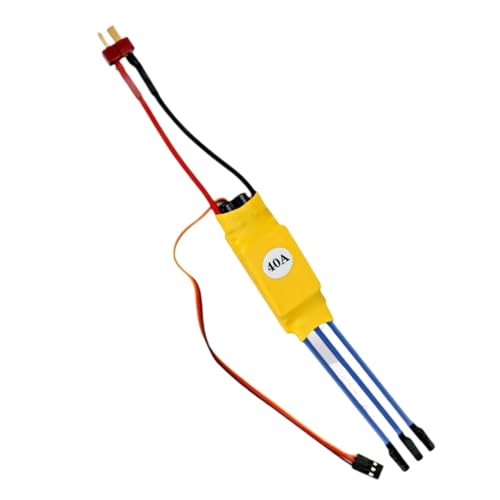 AFCAHEH 40AMP ESC 40a ESC 4s ESC for RC-Flugzeug FPV Wing RC-Hubschrauber mit BEC 5v2a for RC-Airboats RC-Fahrzeuge RC-Motorräder(A) von AFCAHEH