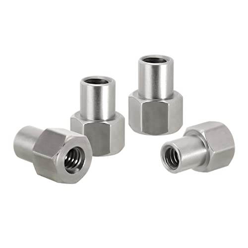 AFCAHEH 4PCS 2/3/5mm M2 Lange Radmuttern for 1/24 RC Crawler Axial SCX24 AX24 Upgrade Teile(2MM) von AFCAHEH