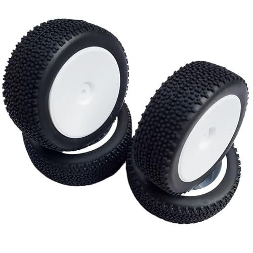 AFCAHEH 4Pcs 73mm Reifen Reifen Rad for Wlt-oys 144001 124018 124019 LC Racing 1/12 1/14 RC Auto Upgrade Teile zubehör von AFCAHEH