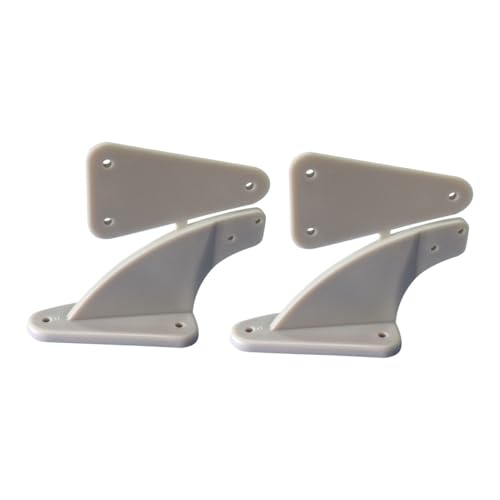 AFCAHEH 5 Stück Nylon-Steuerhörnerarme ohne Schrauben for RC-Flugzeugteile, Elektroflugzeuge, Schaumstoffmodelle, Ersatzzubehör(5 pcs Large) von AFCAHEH