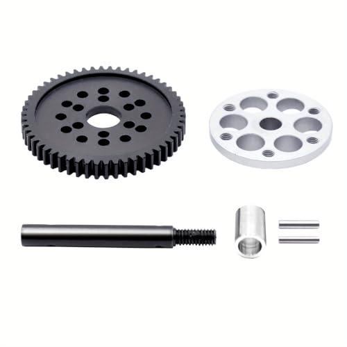 AFCAHEH 54T 32p POM Getriebe Zahnrad Stirnrad Slipper Eliminator Kit High-Performance for 1/10 RC Crawler SCX10 Vanquish VS4-10 Teile AFCAHEH 54T 32p POM Getriebe Zahnrad Stirnrad Slipper Eliminator Kit High-Performance for 1/10 RC Crawler SCX10 Vanquish VS4-10 Teile von AFCAHEH