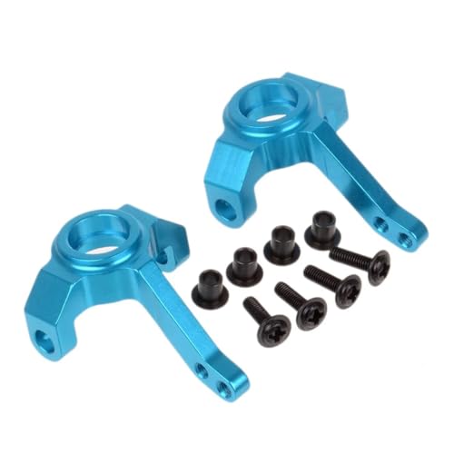 AFCAHEH AX30496 Aluminium Front Knuckle Arm Aufrecht for RC Auto Crawler 1/10 AXIAL SCX10 Wrangler AX80004 Upgrade Teile(Blauw) von AFCAHEH