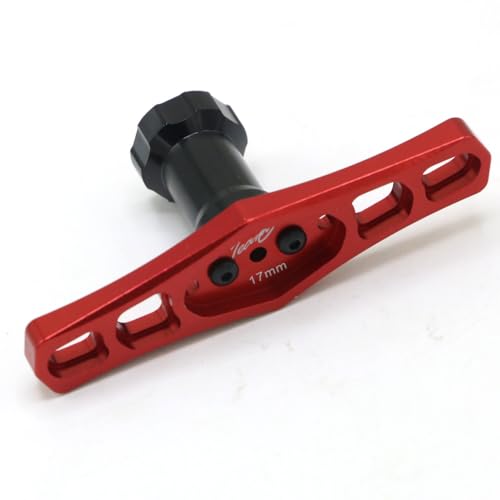 AFCAHEH Aluminium 17mm Radmutter for Inbusschlüssel for 1/8 RC Autos Monster Trucks Off Road Buggy(Combo) von AFCAHEH