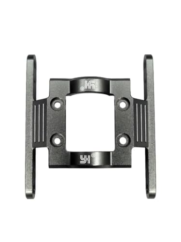 AFCAHEH Aluminium-Getriebe Getriebe Sitz for 1/18 Land Cruiser FCX18 FMS LC80 rc Spielzeug Teile rc Spielzeug Teile rc Auto Teile(Zwart) von AFCAHEH