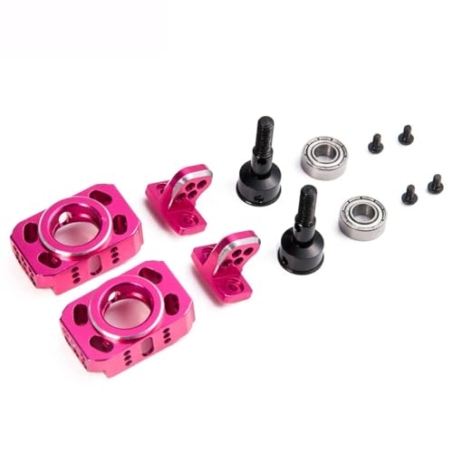 AFCAHEH Aluminium-Lenknabenträger, Lenkaufhängungs-Knöchelsatz for Sakura D4 D4 AWD RWD 1/10 RC Drift Car Upgrade-Teile von AFCAHEH