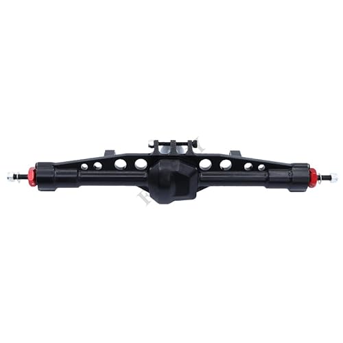 AFCAHEH Aluminium Vorne Hinten Achsen for 1/10 Axial SCX10 III Bronco AXI03014T1 Achse RC Crawler Auto Upgrade Teil(Rear axle Black) von AFCAHEH