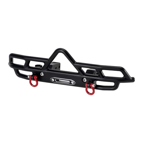 AFCAHEH CNC Aluminium Vorne Hinten Stoßstange for 1/18 RC Crawler FMS FCX18 LC80 Upgrade(Both) von AFCAHEH