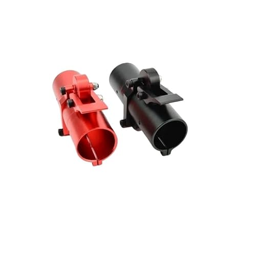 AFCAHEH D25 D30 D35 D40mm Aluminiumlegierung Horizontaler Klapparm for Carbonrohr-Anlagenschutz UAV-Drohnenteile(40mm-Black) von AFCAHEH