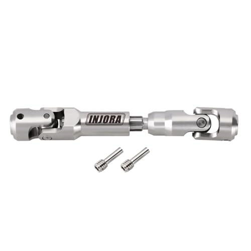 AFCAHEH Edelstahl Heavy-Duty Antriebswelle for 1/10 RC Auto Crawler Axial SCX10 90046 AXI03007 TRX4 Redcat Gen8(1PCS 84-102mm) von AFCAHEH