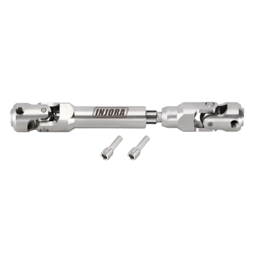 AFCAHEH Edelstahl Heavy-Duty Antriebswelle for 1/10 RC Auto Crawler Axial SCX10 90046 AXI03007 TRX4 Redcat Gen8(1PCS 94-119mm) von AFCAHEH