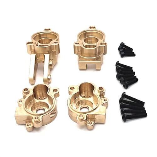 AFCAHEH Fernbedienung Auto Metall Upgrade Zubehör Messing Hinterachse Tasse Getriebe Abdeckung Fit for 1/10 YK4106 YK4107 RC Auto Teile AFCAHEH Fernbedienung Auto Metall Upgrade Zubehör Messing Hinterachse Tasse Getriebe Abdeckung Fit for 1/10 YK4106 YK4107 RC Auto Teile von AFCAHEH