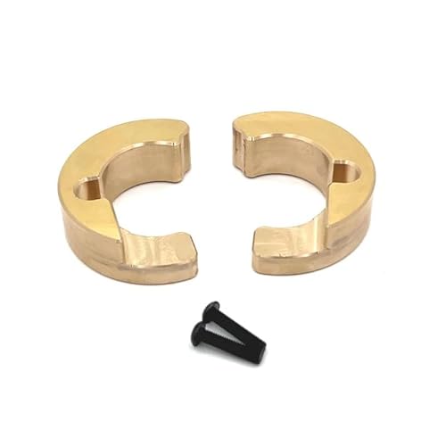 AFCAHEH Fernbedienung Auto Metall Upgrade Zubehör Messing Hinterrad Gegengewicht Fit for 1/10 YK4106 YK4107 RC Auto Teile AFCAHEH Fernbedienung Auto Metall Upgrade Zubehör Messing Hinterrad Gegengewicht Fit for 1/10 YK4106 YK4107 RC Auto Teile von AFCAHEH