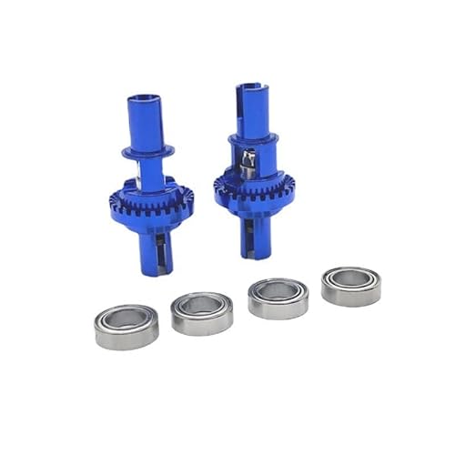 AFCAHEH Fernbedienung Auto Teile Metall Upgrade Differential for 1/28 284131 K969 K979 K989 K999 P929 P939(Blauw) von AFCAHEH
