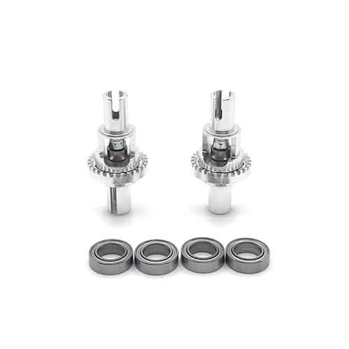 AFCAHEH Fernbedienung Auto Teile Metall Upgrade Differential for 1/28 284131 K969 K979 K989 K999 P929 P939(Silver) von AFCAHEH