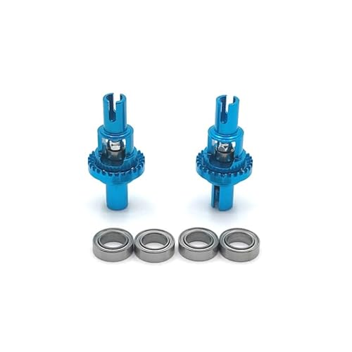 AFCAHEH Fernbedienung Auto Teile Metall Upgrade Differential for 1/28 284131 K969 K979 K989 K999 P929 P939(Sky Blue) von AFCAHEH