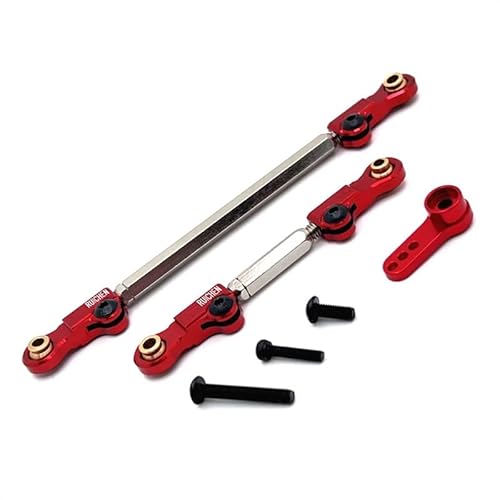 AFCAHEH Fernbedienung Auto Upgrade komponente vorderachse lenkstange servo Stange servo arm for H12Y H12Y +(Rood) von AFCAHEH
