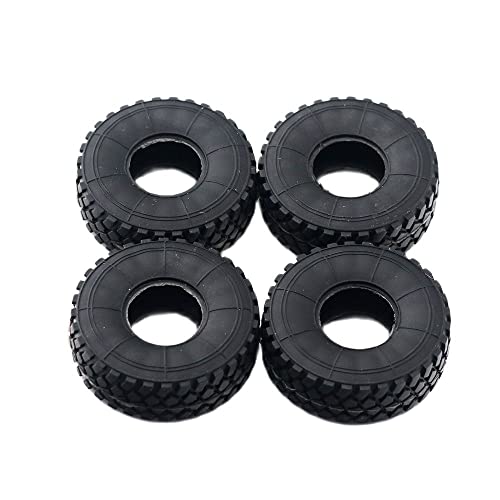 AFCAHEH Geeignet for Orlandoo Hunter RC-Modell 1:32 OH32M01 OH32M02 Kiesreifen, weicher Reifen, Räder mit 40 mm Durchmesser(4Pcs) von AFCAHEH