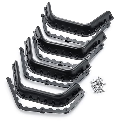 AFCAHEH Kunststoff-Kotflügelverbreiterungen for Axial SCX10 D90 1/10 RC Rock Crawler Karosserie 2,2 Zoll Felgen Upgrade-Teile von AFCAHEH