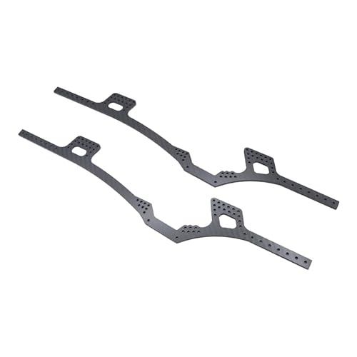 AFCAHEH LCG Unteren Schwerpunkt Schienen 313mm Carbon Fiber Chassis Rahmen Träger for 1/10 RC Crawler Axial SCX10 I II III Capra(Rails) von AFCAHEH