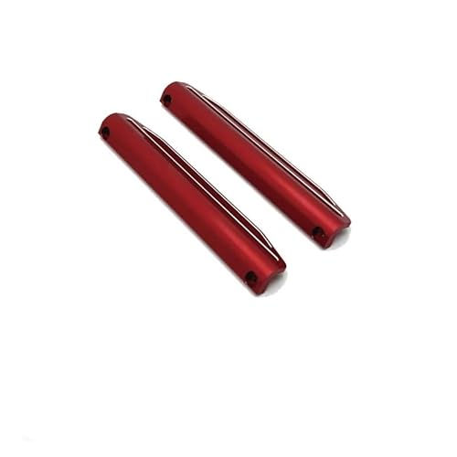 AFCAHEH Linker und rechter Kantenschutz for Hyper GO MJX 1/10 10208 Zubehör Metall-Upgrade-Teilesatz for RC-Modell Crawler Car Truck Buggy(Blauw) von AFCAHEH