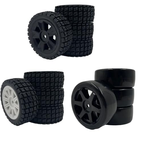 AFCAHEH MJX Hyper Go RC Auto Ersatzteile High Speed ​​Remote Contr14301 14302 1/14 Truck Ersatzzubehör Off Road Rad Reifen(1415A1) von AFCAHEH