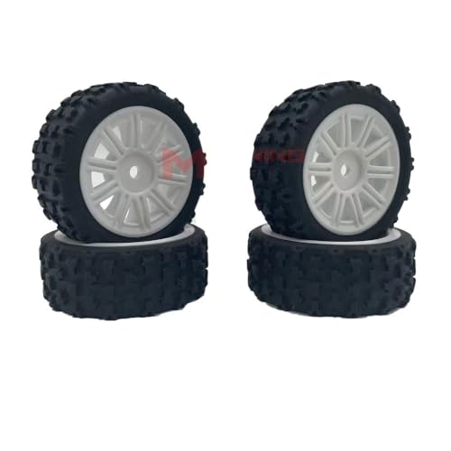 AFCAHEH MJX Hyper Go RC Auto Ersatzteile High Speed ​​Remote Contr14301 14302 1/14 Truck Ersatzzubehör Off Road Rad Reifen(1415B2) von AFCAHEH