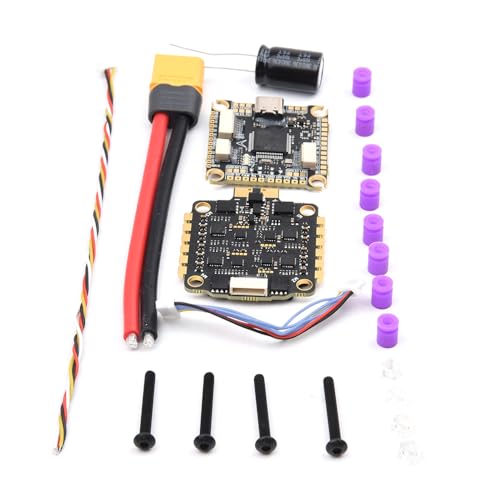 AFCAHEH Mark4 7 Zoll 295 mm Kohlefaserrahmen F4 F405 Flugsteuerung 60A ESC 2806.5 2807 1300KV Motor 5,8G 1,6 W/2,5 W FPV VTX RC Set(with 1.6W VTX Set) von AFCAHEH