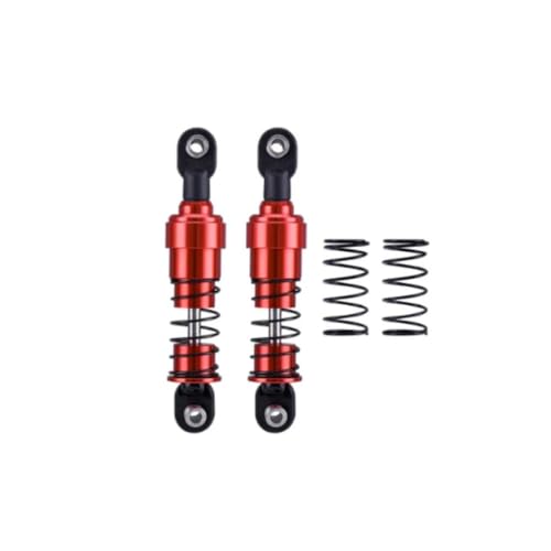 AFCAHEH Metall 75mm 85mm 95mm 105mm 115mm Vorne Hinten Stoßdämpfer Dämpfer for 1/10 RC Crawler Auto axial SCX10 AXI03007 RBX10 D90 TRX4(95mm Red) von AFCAHEH