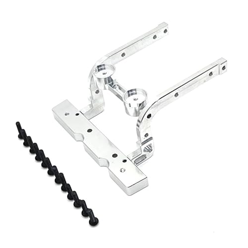 AFCAHEH Metall Bar Verstärkung Feste Front Bar for M-JX H12Y H12Y + RC Auto Teile(Silver) von AFCAHEH
