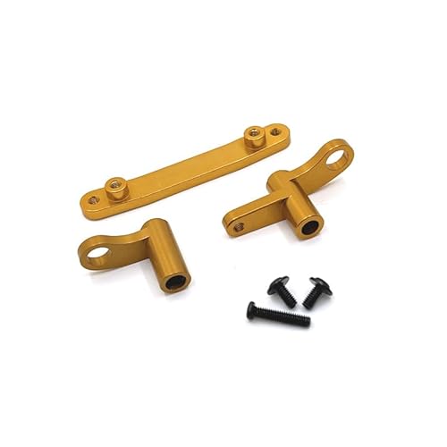 AFCAHEH Metall-Karosseriehalterung vorne und hinten for SCY 16101 16102 16103 16106 16201 JJRC Q130A Q130B Q141 Q117 1/16 RC-Auto-Upgrade-Teile(Blauw) von AFCAHEH