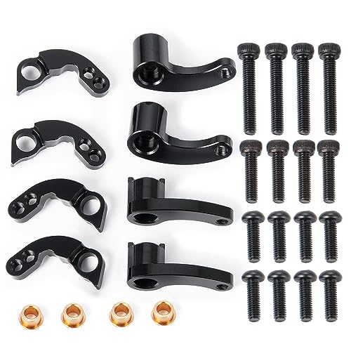 AFCAHEH Metall-Stoßdämpferhalterung, einstellbares Upgrade + 1/4 Zoll Lift Kit for TRX4M 1/18 RC Crawler Car Bronco Defender Teile AFCAHEH Metall-Stoßdämpferhalterung, einstellbares Upgrade + 1/4 Zoll Lift Kit for TRX4M 1/18 RC Crawler Car Bronco Defender Teile von AFCAHEH