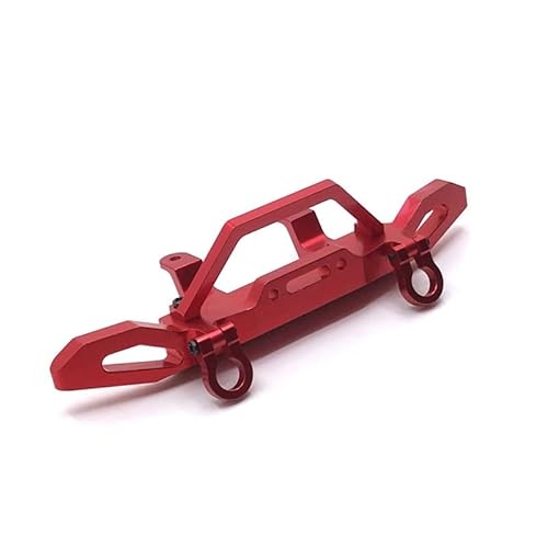 AFCAHEH Metall Stoßstange Tow Haken for MN M1/12 D90 D91 D96 MN98 99S RC Auto Teile(Rood) von AFCAHEH