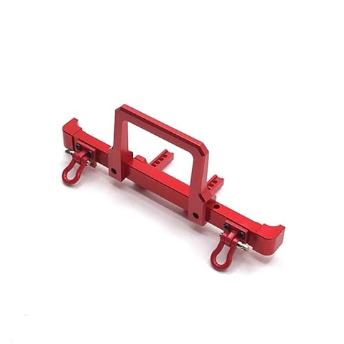 AFCAHEH Metall Stoßstange for 1/10 ZP1001 ZP1002 ZP1003 ZP1004 RC Auto Teile(Rood) von AFCAHEH