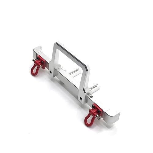 AFCAHEH Metall Stoßstange for 1/10 ZP1001 ZP1002 ZP1003 ZP1004 RC Auto Teile(Silver) von AFCAHEH