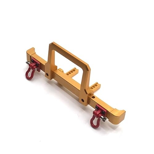 AFCAHEH Metall Stoßstange for 1/10 ZP1001 ZP1002 ZP1003 ZP1004 RC Auto Teile(Yellow) von AFCAHEH