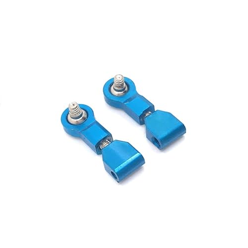 AFCAHEH Metall Upgrade Änderung Einstellbare Oberen Schaukel Arm for Auto 1/28 Q8 Q9 RC Auto Teile(Sky Blue) von AFCAHEH
