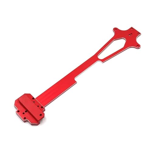 AFCAHEH Metall Upgrade Refit Zweite Bodenplatte for WLtoys 1/12 124017 124016 124018 124019 RC Auto Teile(Rood) von AFCAHEH