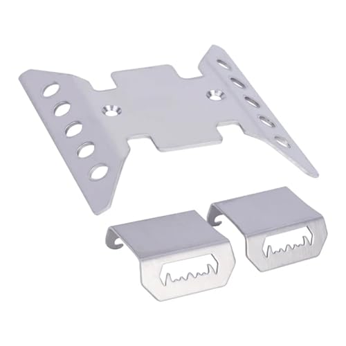 AFCAHEH Metallportalachse Unterfahrschutz Achsenpanzerung Chassispanzerung for Axial SCX10 III CJ7 & Gladiatus 1/10 RC Auto Wrangler Bronco Teil(Set) von AFCAHEH