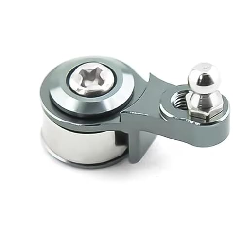 AFCAHEH RC Auto 1 STÜCKE 25T Metall Einstellbare Dämpfung Servo Arm Servo Horn for 1/10 RC Crawler Auto TRX TRX4 TRX-4 TRX6 Upgrade Teile(Dark Grey) von AFCAHEH