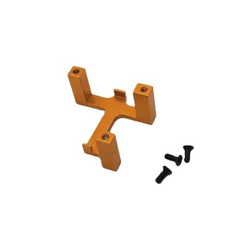 AFCAHEH RC Auto Ersatzteile Metall Upgrade Servo Halterung for 1/28 284131 K969 K979 K989 K999 P929 P939 Fernbedienung Auto Zubehör(Yellow) von AFCAHEH