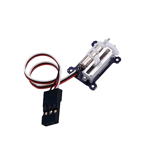 AFCAHEH RC Micro Linear Servo – 2-teiliges Upgrade, 9 mm, 1,5 g, digitales lineares kernloses Servo for Miniflugzeuge (JR-Linke Seite)(Left 1 Piece) von AFCAHEH