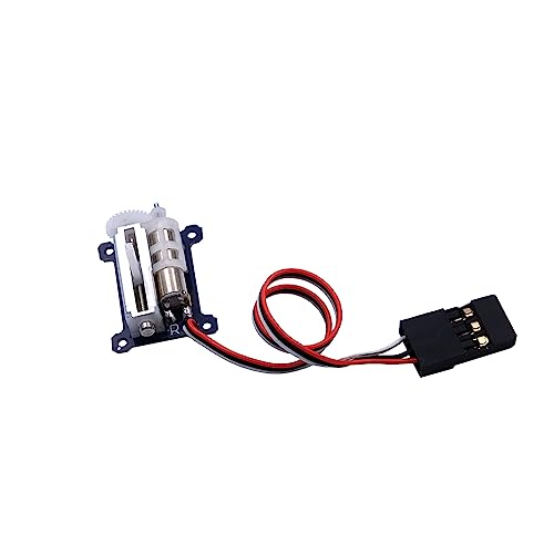 AFCAHEH RC Micro Linear Servo – 2-teiliges Upgrade, 9 mm, 1,5 g, digitales lineares kernloses Servo for Miniflugzeuge (JR-Linke Seite)(Right 1 Piece) von AFCAHEH