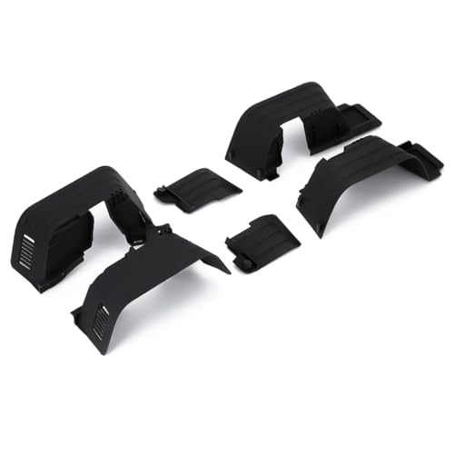 AFCAHEH RCGOFOLLOW Gummi Vorne Hinten Schmutzfänger Kotflügel for 1/10 RC Crawler Axial SCX10 II 90046 90047 Upgrade Teile von AFCAHEH